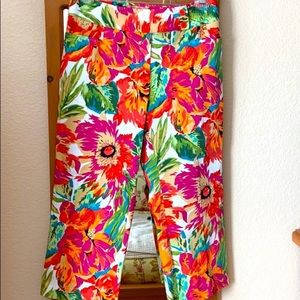 Bandolino Stretch Capris Sz 12